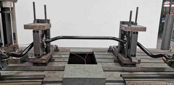 Fatigue test of our sway bar to 623425 cycles, still no deformation and breakage, how do you think of our quality