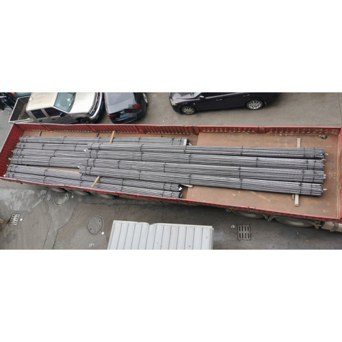 A new day starts. Material coming in the early morning, ready for production.