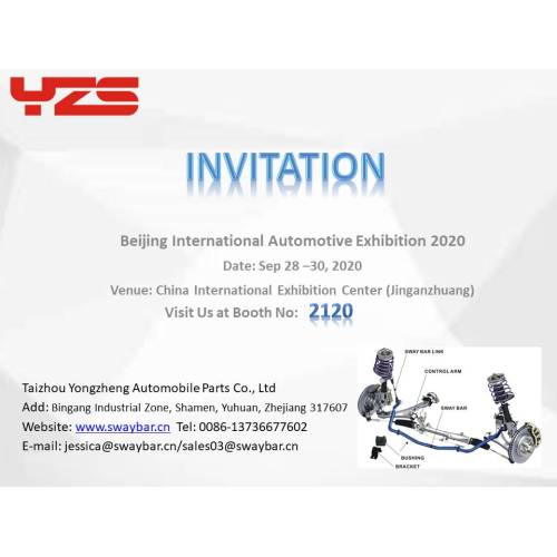 2020 Beijing International Automotive Exhibition  Booth # 2120