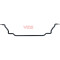Performance parts Chassis Suspension Part sway bar stabilizer bar Anti roll bar for Mercedes Benz