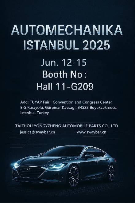 Please accept our invitation to the Automechanika exhibition in Turkey next month