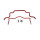 Wholesale Price from Manufacture  Performance solid suspension sway bar stabilizer antiroll bar for TANK 300 (4WD)