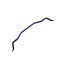 PerformanceFront solid Suspension Stabilizer bar Antiroll sway bar for Toyota Reiz  2-Year warranty