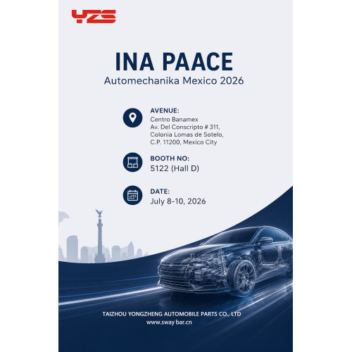 We will be exhibiting at  INA PAACE Automechanika Mexico 2026