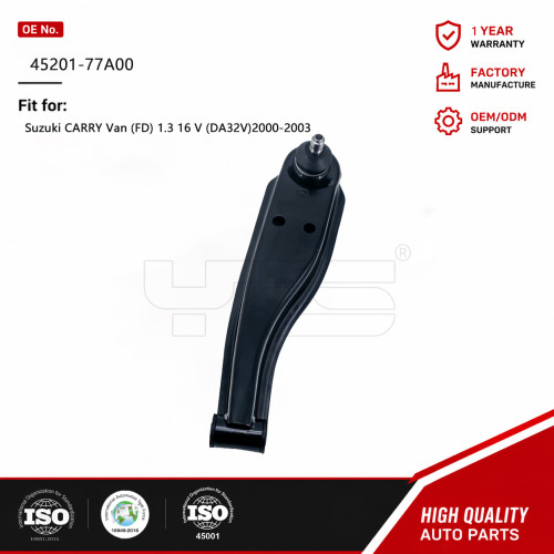 Front Right  Suspension Upper Control Arm for Suzuki CARRY Van (FD) 1.3 16 V (DA32V)2000-2003 45201-77A00