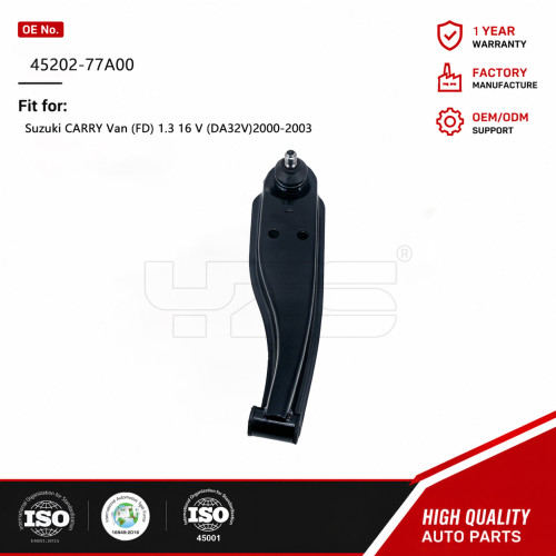 Front Left Suspension Upper Control Arm for Suzuki CARRY Van (FD) 1.3 16 V (DA32V)2000-2003 45202-77A00