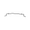 Rear Solid Sway Bar Anti Roll Bar for MERCEDES-BENZ S-CLASS 2009.01-2010.12 2213200411