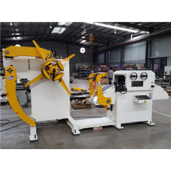 Spule Abflachung Maschine mit Haspel