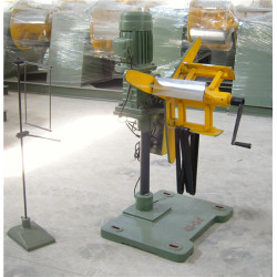 Metall Blatt Haspel