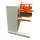 Motorized decoiler with manual expansion