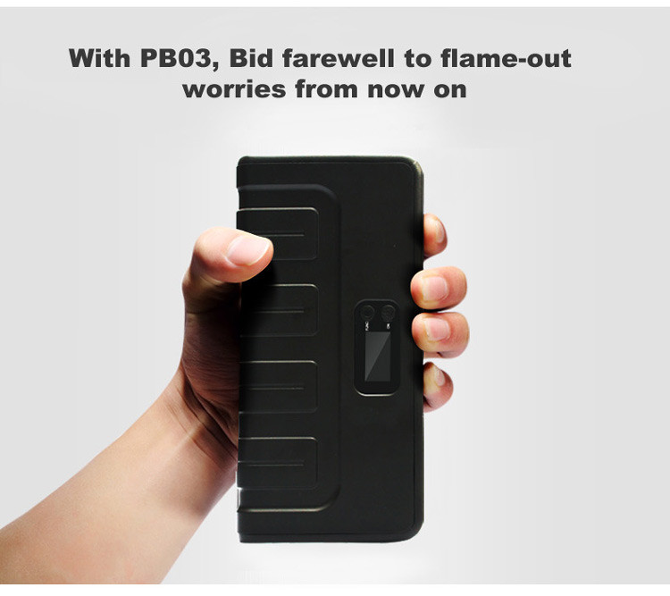 With PB03, Bid farewell to flame-out  worries from now on