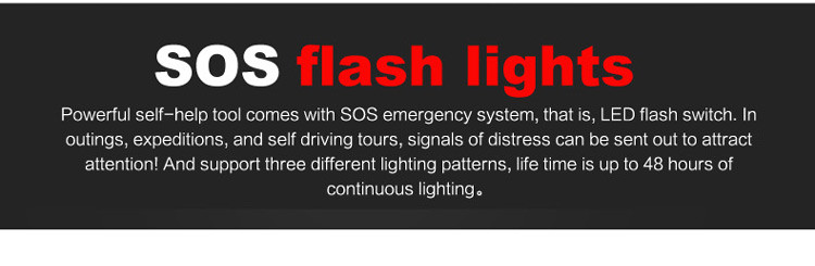 SOS flash lights