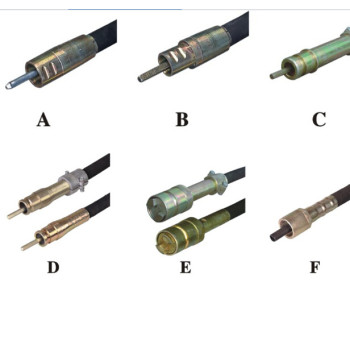 Joint for Concrete vibrator poker or shaft for light construction machinery spare parts