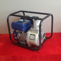 water pump  with chinese gasoline engine 6.5HP  with 3inch  for irrigation for light construction machinery