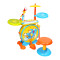 Toy musical lyre drum for kids children