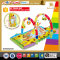 Multifunctional Foldable baby play mat with rattle toy