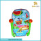 Nonwoven fabric baby activity gym Multifunctional Foldable baby play mat with rattle toy