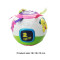Indoor Baby  electronic funny play music shining light  animal toy plastic rolling ball