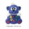 Plastic cartoon musical baby rattle animal toy hand bell