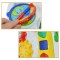 Plastic electric mini player musical instrument toys cartoon animal piano learning table with light