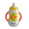 plastic colorful musical baby bottle bear phone hand shape rattle toys set