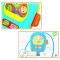 Cartoon animal plastic Multi-function Baby Musical Flip Telephone Toy