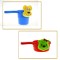 Baby plastic Bath Water shampoo Spoon ladle toy Funnel water pipe shower toy  set