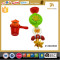 Baby plastic Funnel water pipe shower toy Bath Water shampoo Spoon ladle toy  set