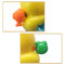 Christmas yellow promotional gift plastic bath toy waterwheel animal octopus water slide