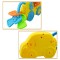 Plastic electric musical car key ring shape rattle toys hand rattle for baby 6 months up