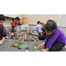 Building blocks: Kids embrace Lego challenge at Eisenhower library
