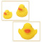 Baby shower toy yellow rubber floating duck