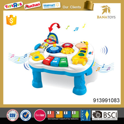 2017 Fashion Musical Study Kids Table Baby Toys