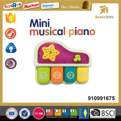 4 keys electron mini baby piano toy