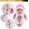 Lovely baby toy 5 footbath silicone reborn baby dolls