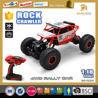 High Speed 2.4G 4WD Rock Crawler Vehicle Toy