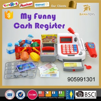 Pink cash register business Pretend Play Toys