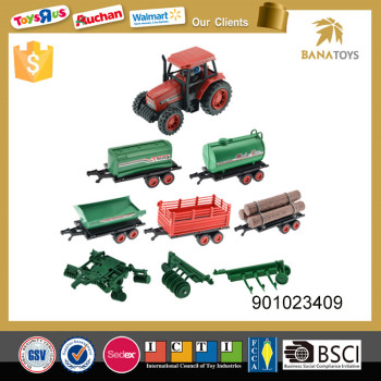 Free Shipping Friction farm tractor car toys for kids