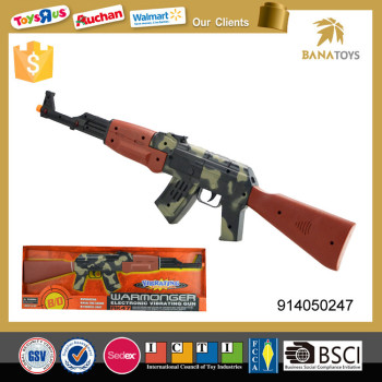 Plastic camouflage sniper rifle toy machine gun