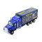 Diecast miniature vehicle model trailer truck for kids