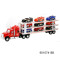 Friction toy container trailer truck transport car