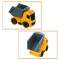 Friction power engineering mini car toy for kids