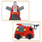 Kid play toy mini fire truck with light and sound