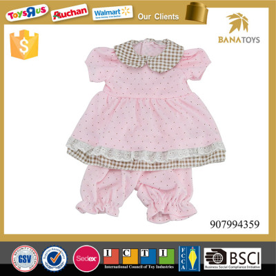 Cute design doll cloth for sale