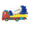 Promotional construction toy concrete mixer truck
