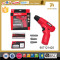 Power tool kit electric hand driller toy