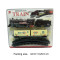 Railway model toy electric train with light and music