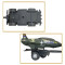 Brilliant military toys play set with fighter jet