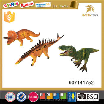 Wholesale 3pcs realistic jurassic park dinosaur model