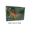 Fashion 3d animal model dinosaur statue for children